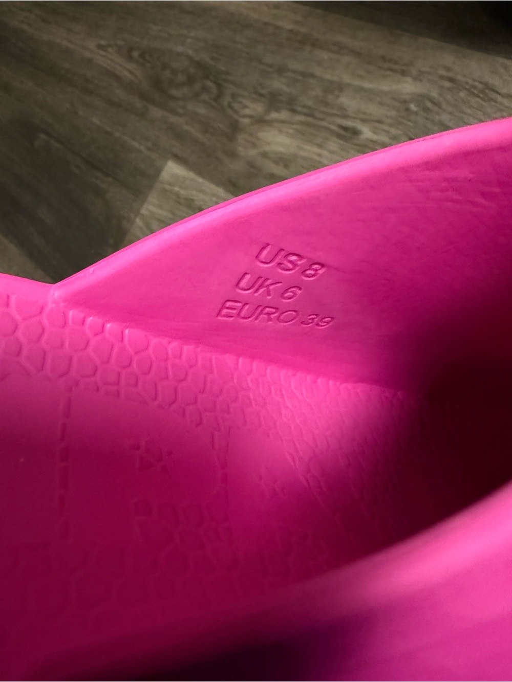 Impala Bubble Soft Mules- Hot Pink - Picture 7 of 7